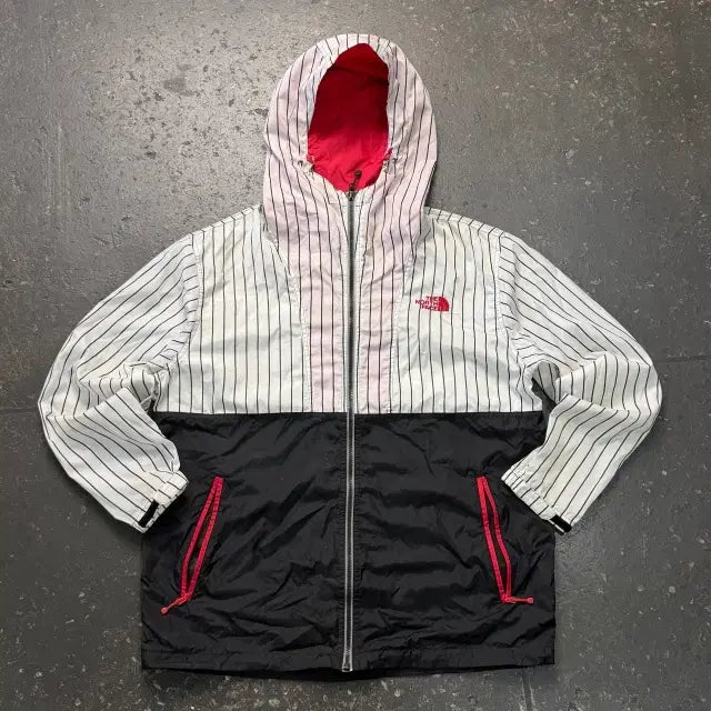 [BUNJANG] The North Face Stripe Windbreaker Jacket / 105 노스페이스 스트라이프 바람막이