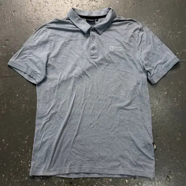 [BUNJANG] National Geographic Short Sleeve Polo T-Shirt / 105 내셔널지오그래픽 반팔 카라티
