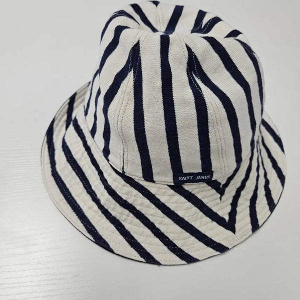 [BUNJANG] Saint James Striped Bucket Hat / 세인트제임스 스트라이프 버킷햇 벙거지 모자