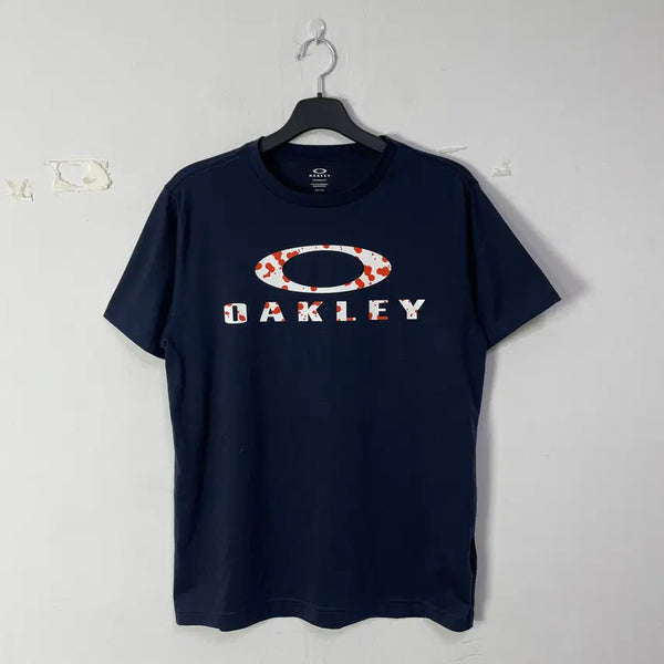 [BUNJANG] Oakley Printing T-Shirt Navy / 오클리 프린팅 반팔티셔츠 네이비