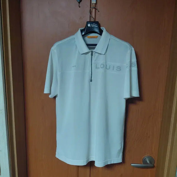 [BUNJANG] Louis Castel Short Sleeve Polo Shirt White 100 / 루이까스텔 반팔 카라티 흰색100