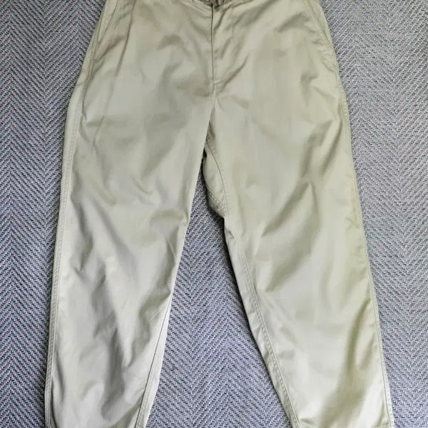 [BUNJANG] The North Face Purple Label Chino Wide Tapered Field Pants Beige 32 / 노스페이스 퍼플라벨 치노 와이드 테이퍼드 필드 팬츠 베이지 32