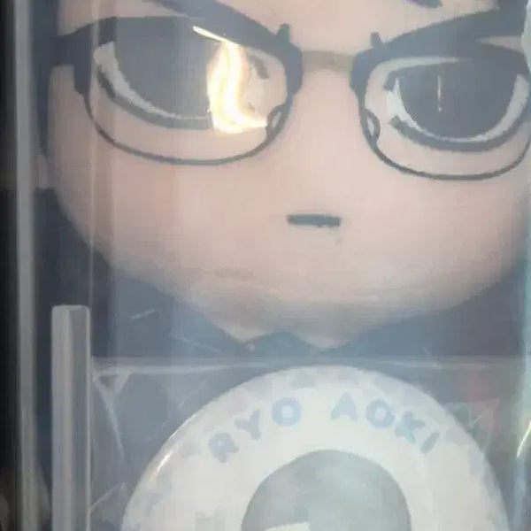 [BUNJANG] Yakuza 7 Ryo Aoki Plush Doll + Can Badge Bundle Set / 용7 용과같이7 아오키료 누이구루미+캔뱃지 일괄판매