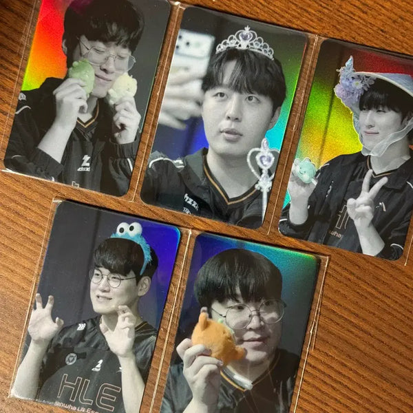 [BUNJANG] Festiver Hanwha Life Esports ZeCa JeguDeal Photocard / 페스티버 한화생명 e스포츠 한화 제카제구딜 포토카드 포카