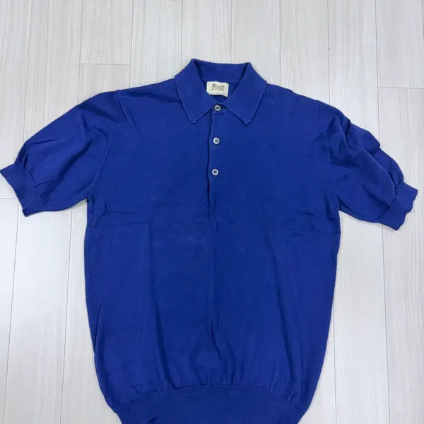[BUNJANG] William Rocky Short Sleeve Polo Knit / 윌리엄 로키 반팔 카라 니트