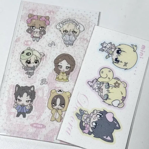 [BUNJANG] P1Harmony Unofficial Stickers Bundle Set / 피원하모니 비공굿 스티커 일괄 판매