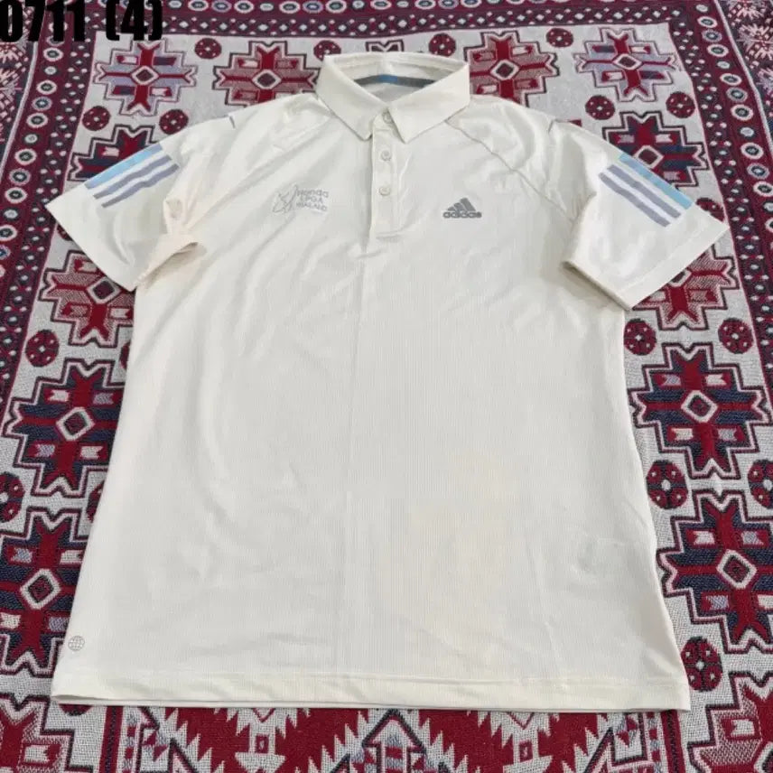 [BUNJANG] Adidas Men's Short Sleeve Polo Shirt XL (105) / 아디다스 반팔 카라티