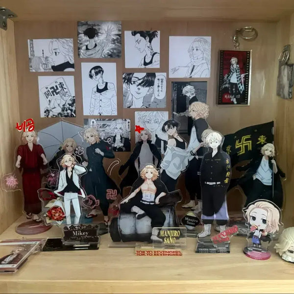 [BUNJANG] Tokyo Revengers Mikey Acrylic Stand & Keychains Bundle / 도리벤 만지로 마이키 굿즈 일괄판매