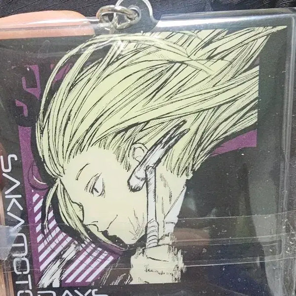 [BUNJANG] Sakamoto Days Shishiba Double-Sided Keychain Jump Shop Exclusive / 사카모토데이즈 시시바 양면 키링 점프