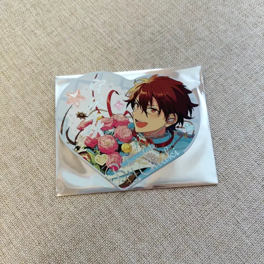 [BUNJANG] Ensemble Stars Chiaki Valentine Sweet Heart Card 10th Anniversary Photo Shot / (뒷장) 앙스타 치아키 중스타 발렌타인 스윗 하트 카드 10주년 파샷츠