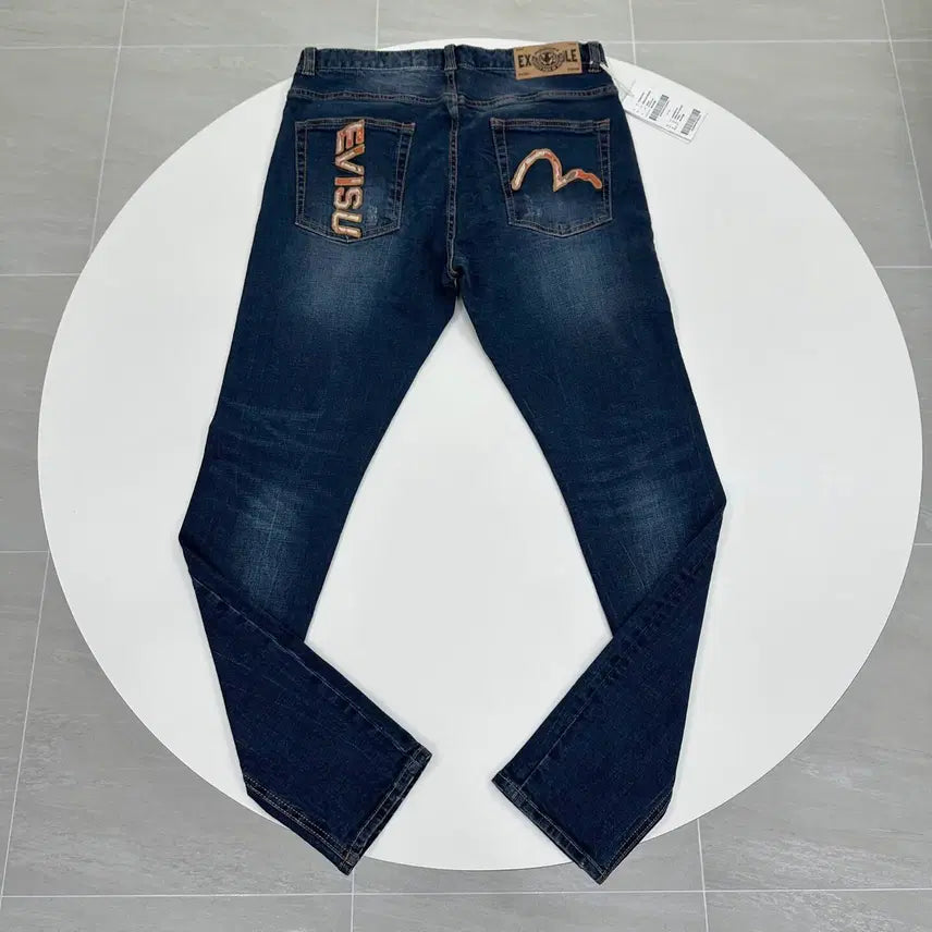 [BUNJANG] Evisu Straight Denim Jeans Size 30 / EVISU 에비수 스트레이트 데님 30 새상품