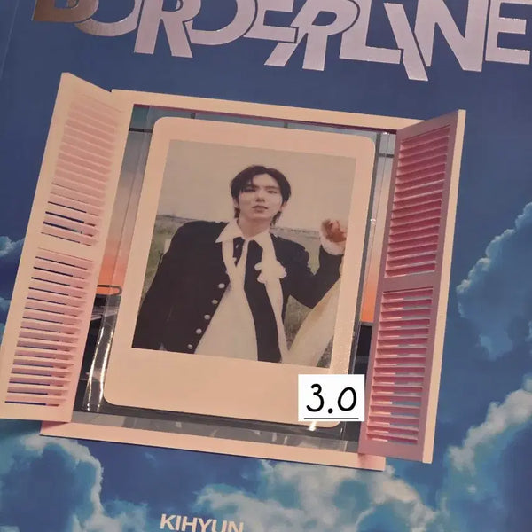 [BUNJANG] MONSTA X Kihyun Withmuu Lucky Draw Set Special Photocard / 기현 보더라인 쏘굿 위드뮤 럭드 러키드로우 세트 특전 폴라