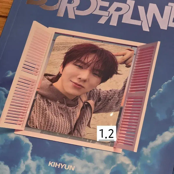 [BUNJANG] Kihyun Borderline So Good WithMU Lucky Draw Photocard / 기현 보더라인 쏘굿 위드뮤 럭드 러키드로우 포카 포토카드