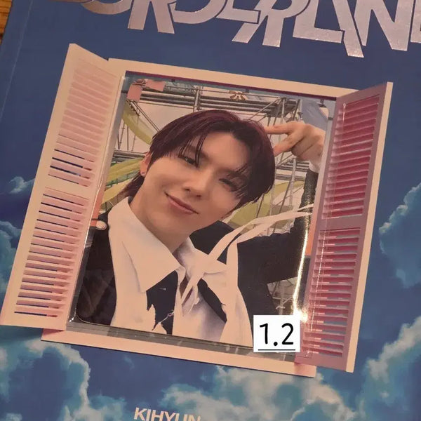 [BUNJANG] Monsta X Kihyun Withmuu Lucky Draw Photocard / 기현 보더라인 쏘굿 위드뮤 럭드 러키드로우 포카 포토카드
