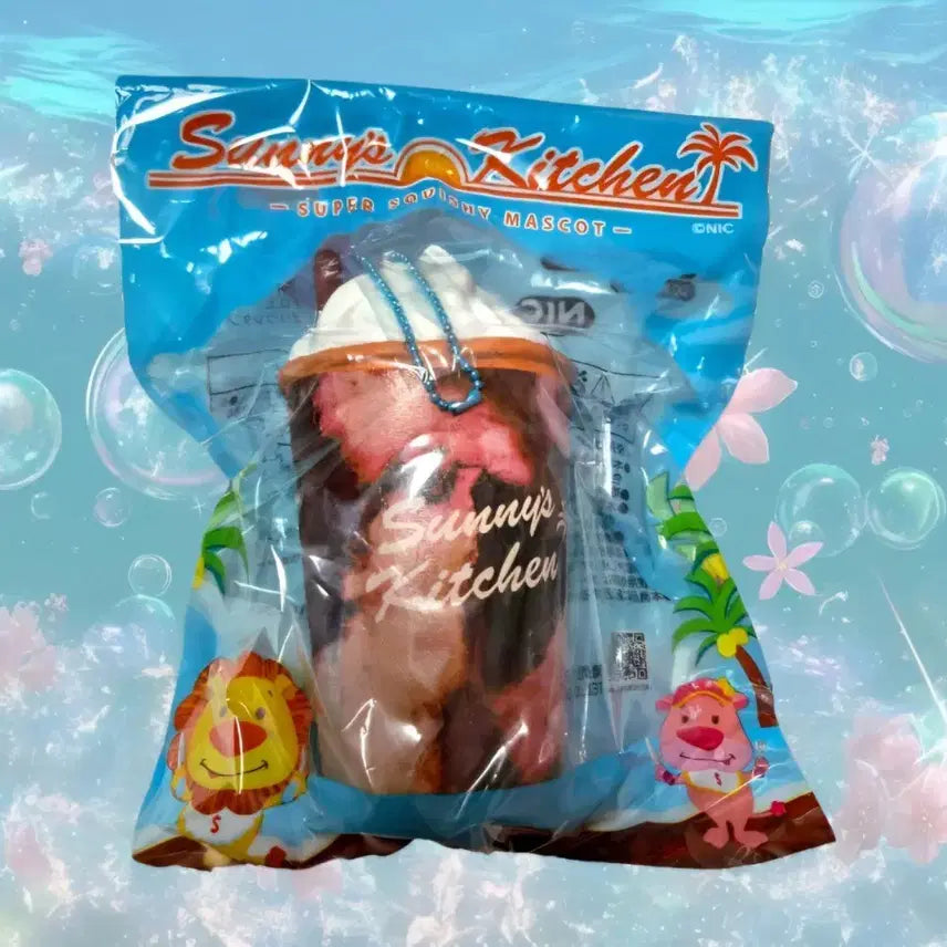 [BUNJANG] Ultra Rare Frappuccino Keychain Squishy Squeeze Toy / 말랑이 대형 스퀴시 스퀴즈 말랑이 초레어 제품 프라푸치노 키링 일본 키링