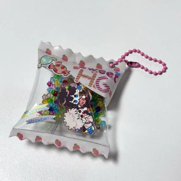 [BUNJANG] Gintama Hijigin Kashakasha Keychain / 은혼 히지긴 비공굿 카샤카샤 키링