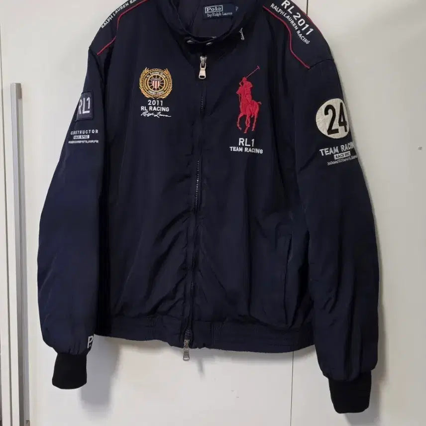[BUNJANG] Polo Ralph Lauren 2011 Big Pony Racing Jacket XL / 폴로 랄프로렌 2011 빅포니 레이싱 자켓 XL