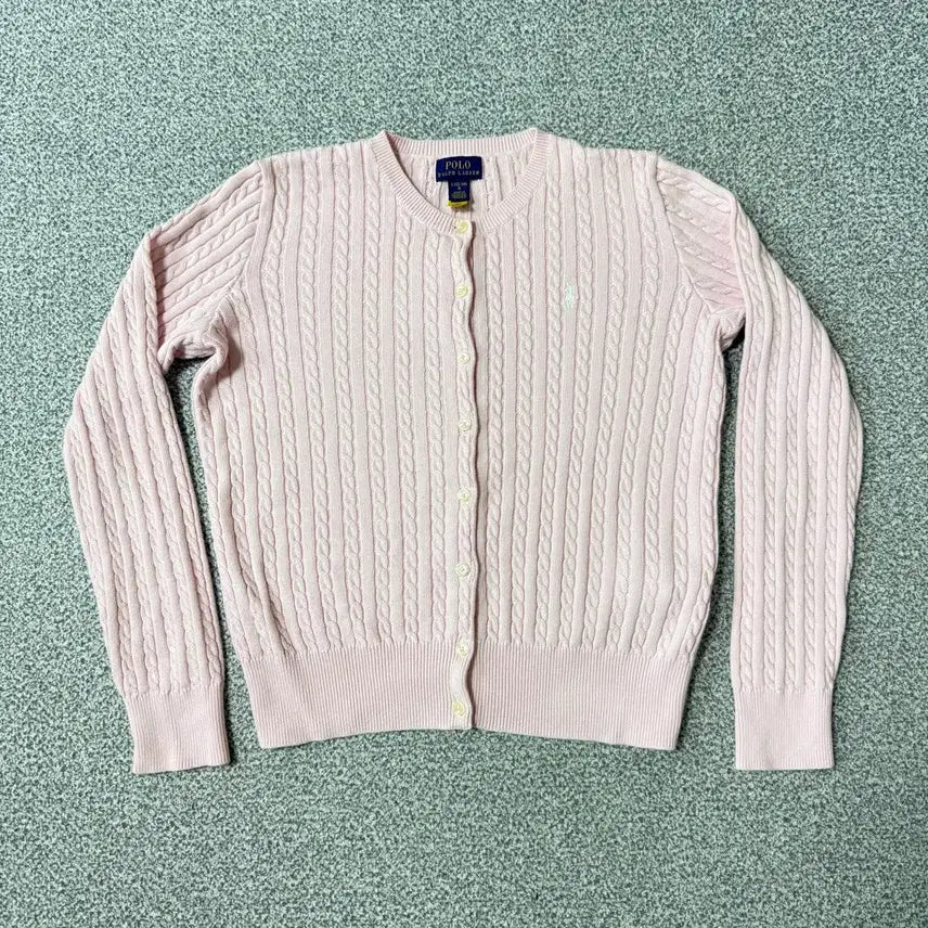 [BUNJANG] Polo Ralph Lauren Women's Cable Knit Cardigan / [정품 QR] 폴로 랄프로렌 가디건 여성용