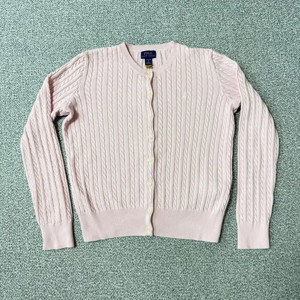 [BUNJANG] Polo Ralph Lauren Women's Cable Knit Cardigan / [정품 QR] 폴로 랄프로렌 가디건 여성용