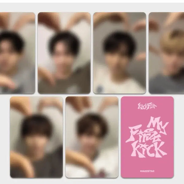[BUNJANG] Kickflip Makestar LA Heart Photocard / 킥플립 메이크스타 LA 하트