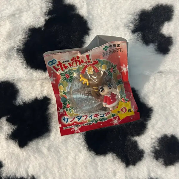 [BUNJANG] K-On! Yui Santa Lawson Mini Figure (Sealed) / 미개봉) 케이온 산타 로손 미니 피규어 유이 미소녀