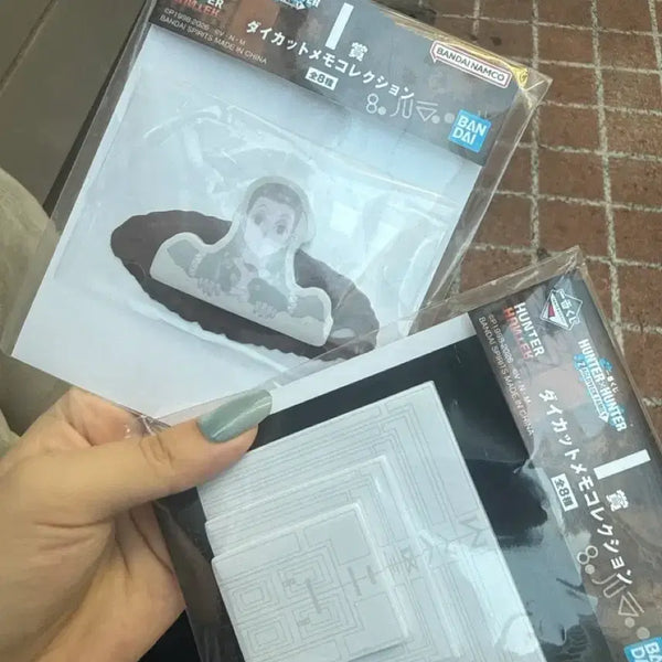 [BUNJANG] Hunter x Hunter Zoldyck Family Irumi Memo Pad / 헌터헌터 메모지 이르미+조르딕가문 문