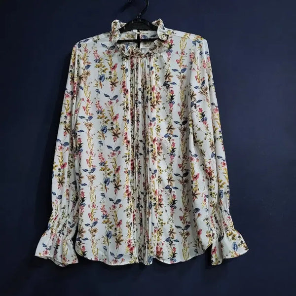 [BUNJANG] Pleated Blouse / 플리츠 블라우스