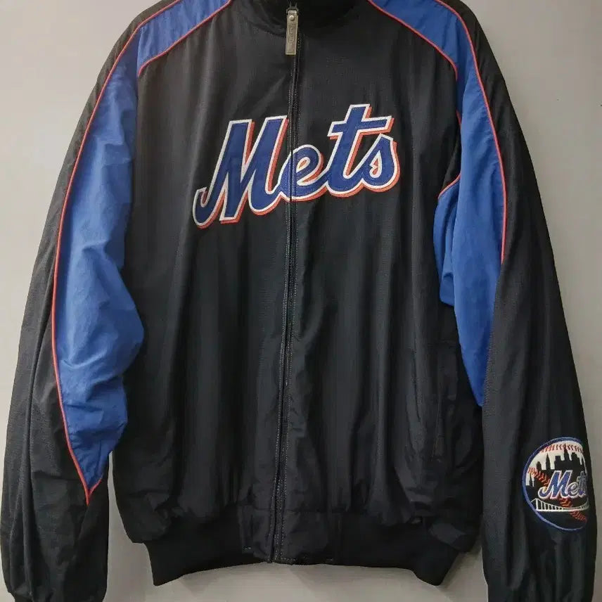 [BUNJANG] Majestic New York Mets Baseball Jacket XL / 마제스틱 뉴욕 메츠 베이스볼 점퍼 XL