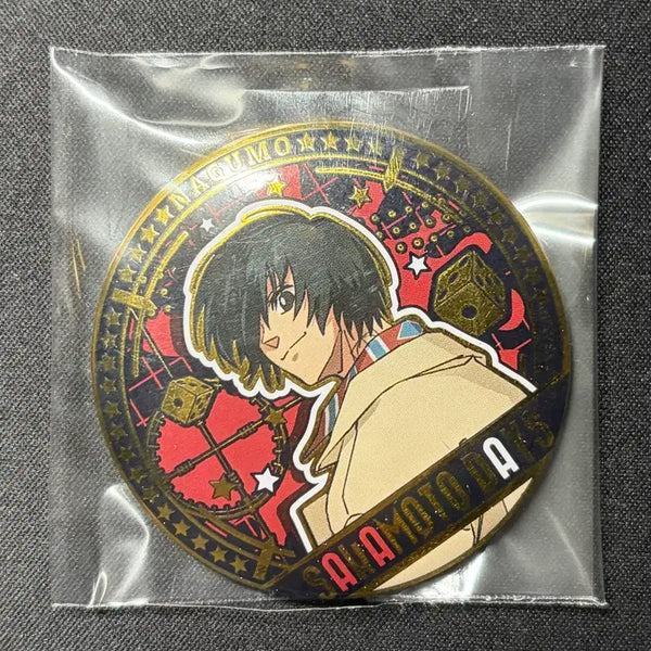 [BUNJANG] Sakimto Days EAKI Gold Plated Can Badge Nagumo Yoichi / (미개봉)사카모토데이즈 EAKI 금장 캔뱃지 나구모 요이치