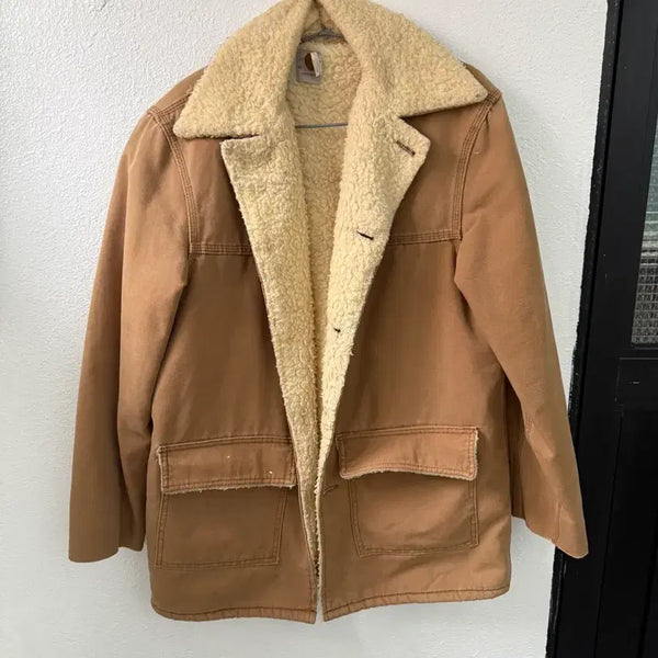 [BUNJANG] Carhartt Shearling Lined Jacket (Estimated 1970s-1980s) / Made in usa 70~80추정 시어링 칼하트 자켓