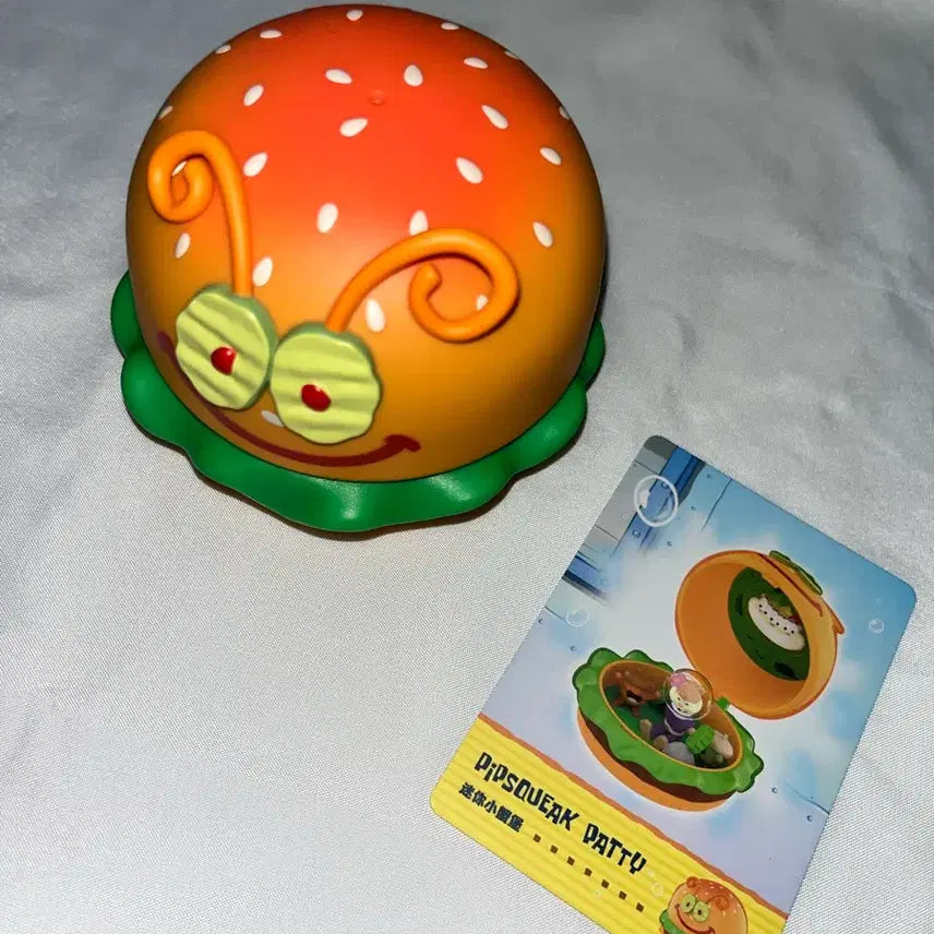 [BUNJANG] Pop Mart SpongeBob Burger Patrick Burger / 팝마트 스폰지밥버거 다람이 버거
