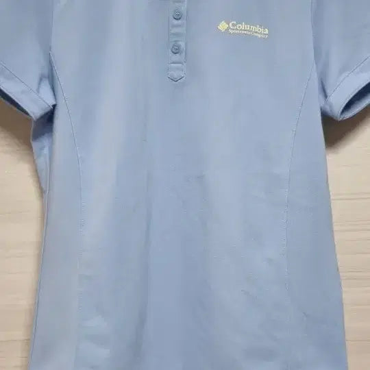[BUNJANG] Columbia Women's Sky Blue Polo Shirt Size S / 컬럼비아 여성 S 사이즈 하늘색 카라티