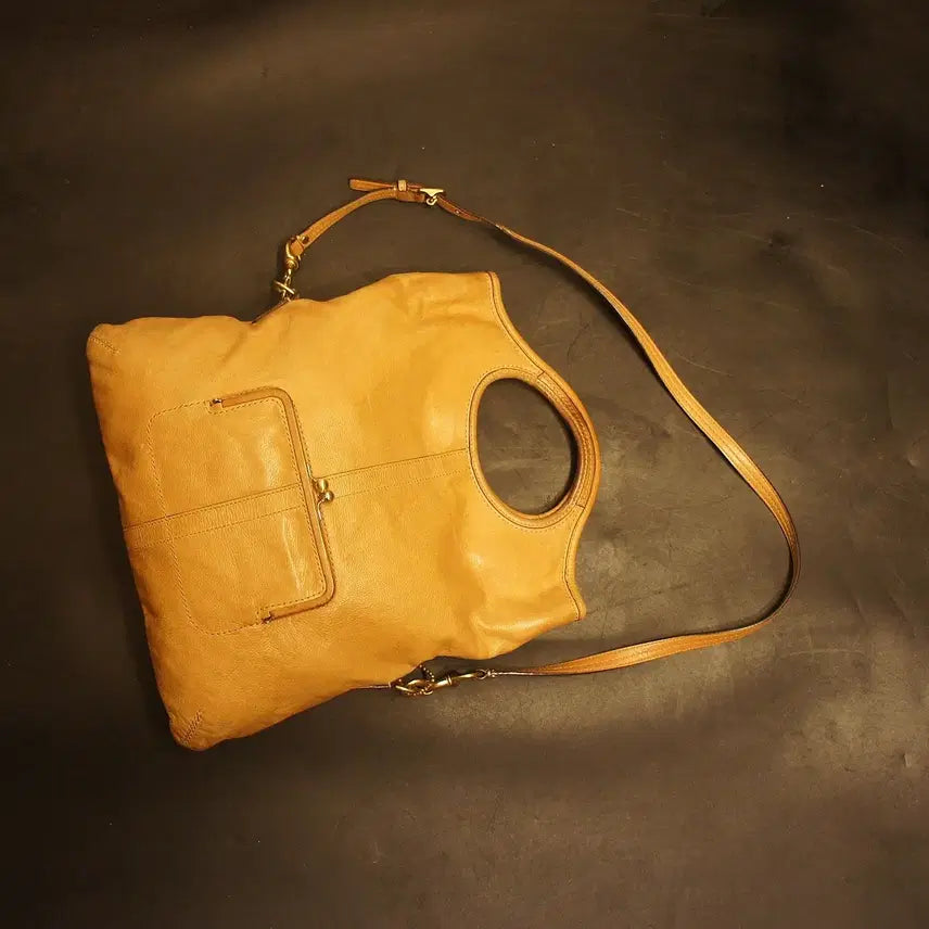 [BUNJANG] Coach Vintage Leather Tote Crossbody Bag / Q118 남성코치가방 코치백 남자크로스백남자가죽크로스가방 가죽토트백