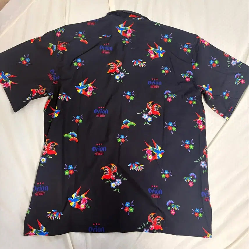 [BUNJANG] Okinawa Orion Hawaiian Short Sleeve Shirt / 오키나와 오리온 하와이안 반팔