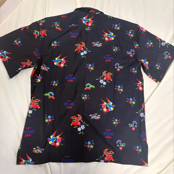 [BUNJANG] Okinawa Orion Hawaiian Short Sleeve Shirt / 오키나와 오리온 하와이안 반팔
