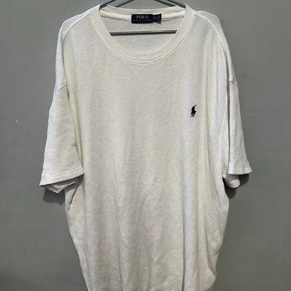 [BUNJANG] Polo Ralph Lauren Authentic Waffle Knit T-Shirt / 폴로랄프로렌 정품 와플 반팔티