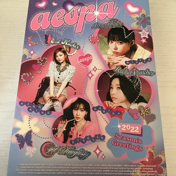 [BUNJANG] aespa 2022 Season's Greetings / 에스파 2022 시즌그리팅