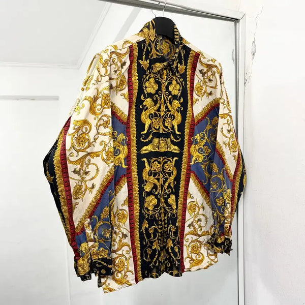 [BUNJANG] Versus Versace Baroque Pattern Shirt / 베르수스 베르사체 바로크 패턴 셔츠