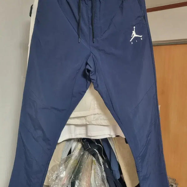 [BUNJANG] Nike Air Jordan Training Pants Navy / (세탁 완료)에어조던 트레이닝 바지 네이비 80 S 28~30사이즈
