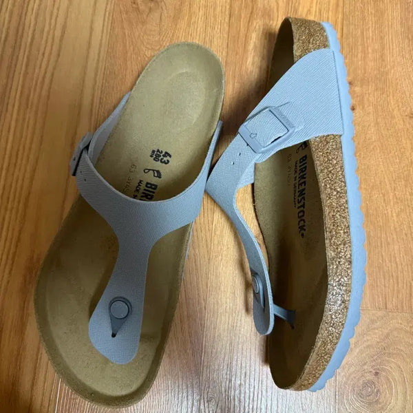 [BUNJANG] Birkenstock Gizeh Light Grey Sandals / [43] 버켄스탁 지제 그레이 신품