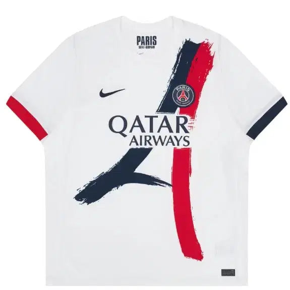 [BUNJANG] Paris Saint-Germain 25/26 Away Replica Jersey White / [시즌오프특가] 파리생제르맹 25/26 어웨이 레플리카 저지 화이트