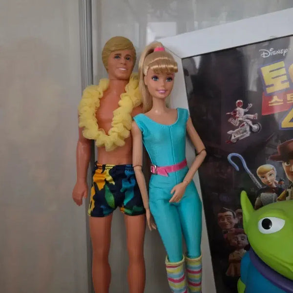 [BUNJANG] Disney Pixar Toy Story 4 Barbie & Ken Dolls / 토이스토리 바비 켄