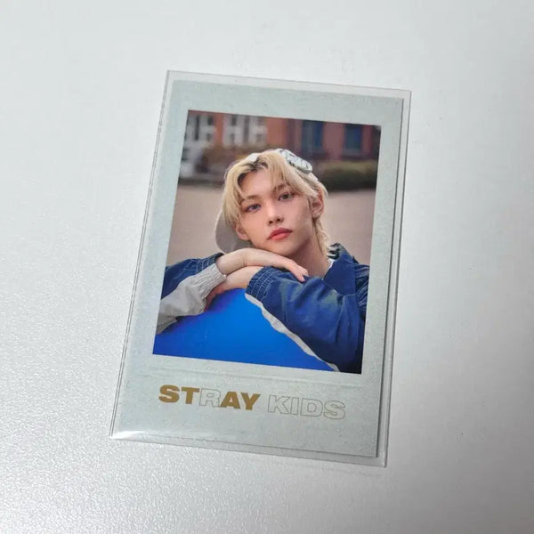 [BUNJANG] Stray Kids Felix Unlock Polaroid Photocard / 스키즈 스트레이키즈 필릭스 언락 폴라로이드 포카
