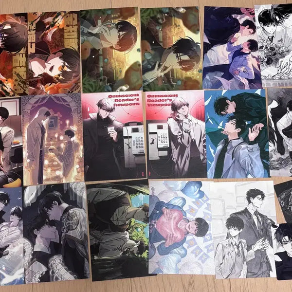 [BUNJANG] Omniscient Reader's Viewpoint Cheonryeok Dokja Postcard & Photocard Bundle Set / 전독시 중혁독자 엽서, 포토카드 일괄