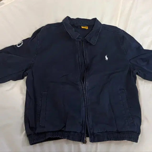 [BUNJANG] Polo Ralph Lauren Women's Navy Barracuda Jacket L / 폴로 바라쿠다 네이비