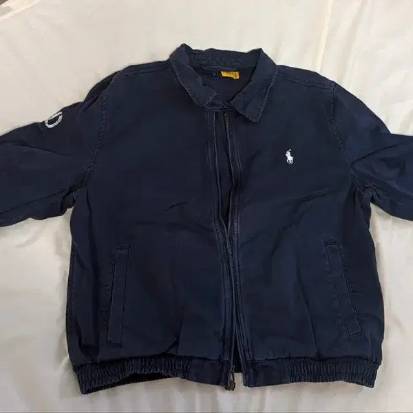 [BUNJANG] Polo Ralph Lauren Women's Navy Barracuda Jacket L / 폴로 바라쿠다 네이비