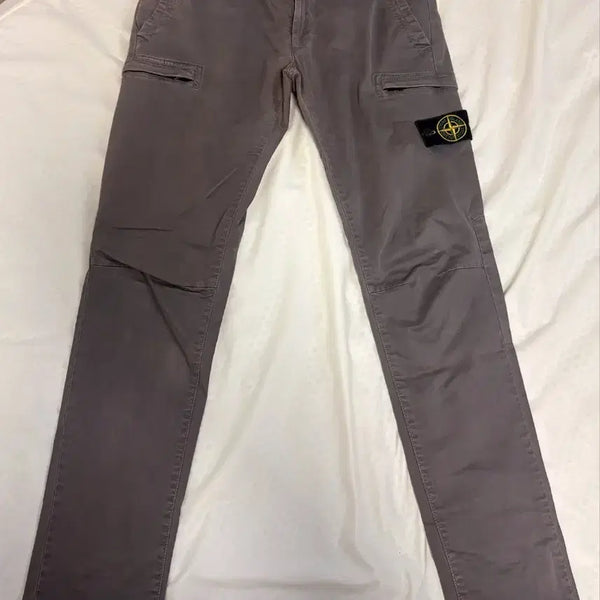 [BUNJANG] Stone Island Cargo Pants Grey / 스톤아일랜드 카고 팬츠 그레이