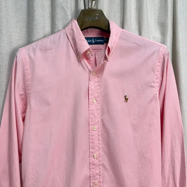 [BUNJANG] Polo Ralph Lauren Oxford Pink Shirt XL / 폴로 랄프로렌 옥스포드 핑크 셔츠 남방 XL