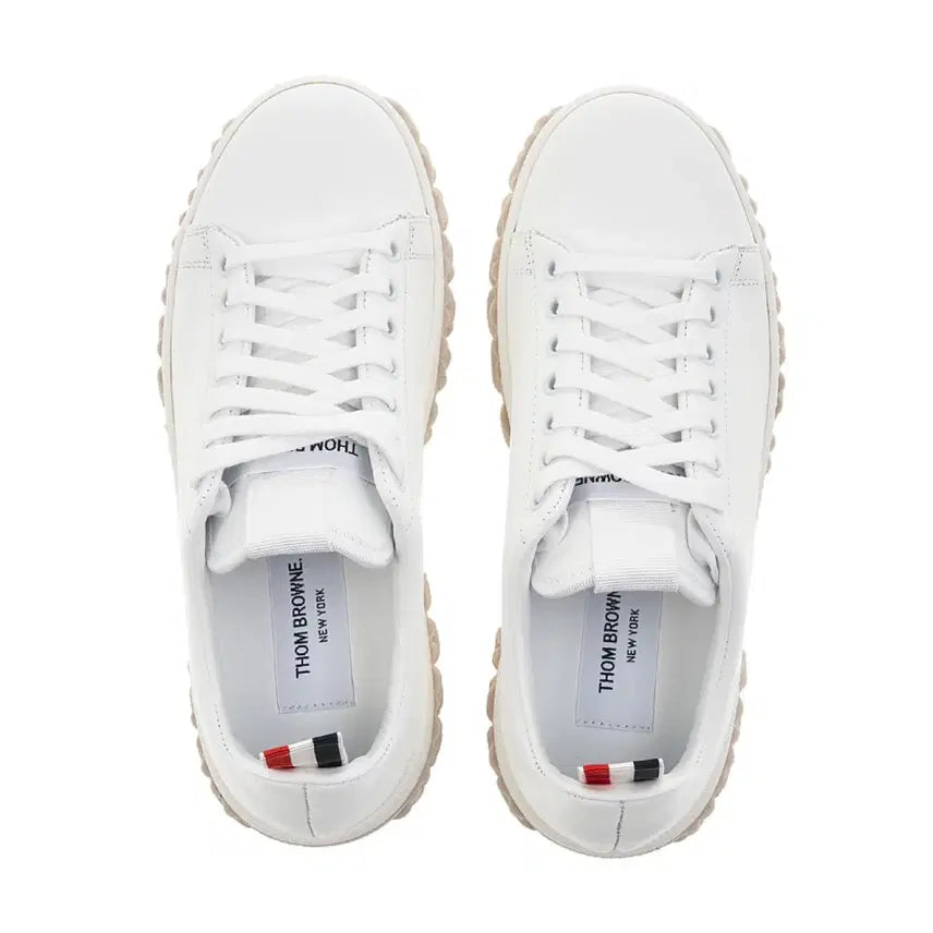 [BUNJANG] Thom Browne Cable Knit Sneakers / 톰브라운 케이블 니트 코트 스니커즈 남녀공용 [38, 250]