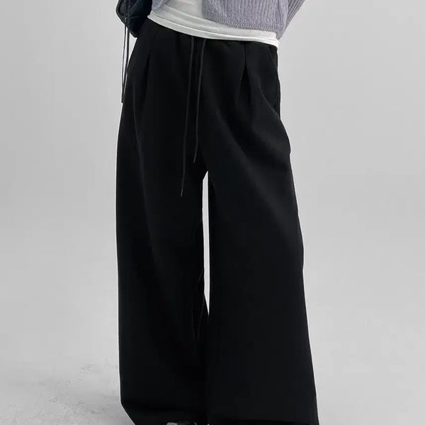 [BUNJANG] Blackup Dickden Oversized Banding Pants (Black) / [블랙업] 디키든 오버핏 밴딩팬츠 (블랙)